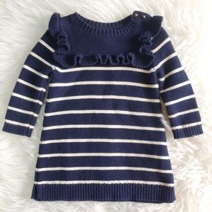 Baby Gap Nautical Sweater Dress